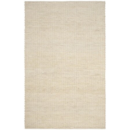Safavieh 10 x 14 ft. Natural Fiber Rectangle Hand Loomed Rug, Ivory NF750A-10